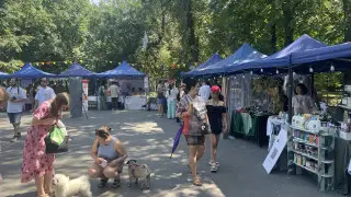 На зоозащитном фестивале, Алматы, 9 августа 2025 года. Фото: ©️ Tengrinews.kz / Лилия Гайсина