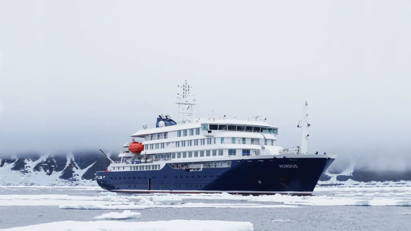 Полярное экспедиционное судно MV Hondius. Фото: Oceanwide Expeditions