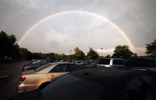 Rainbow after storm. ©Mark Blinch/Reuters