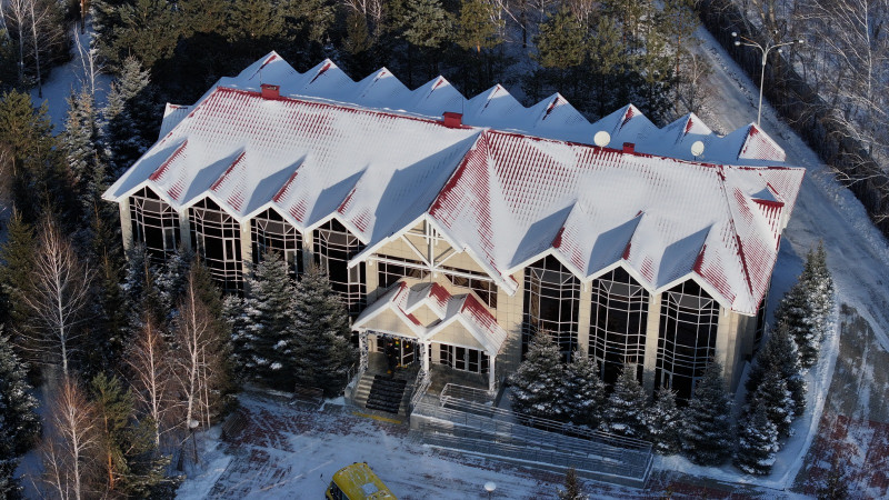 Бұрынғы президенттік резиденцияның бас корпусы. Фото: Қостанай облысының әкімдігі