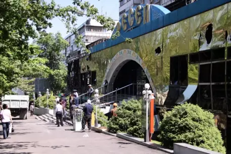 Причиной возгорания супермаркета “Ресей“ стал умышленный поджог