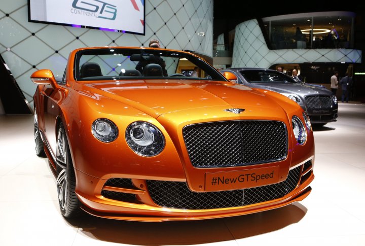 Bentley Continental GTSpeed. ©REUTERS