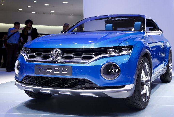 Концепт Volkswagen T-ROC. ©REUTERS