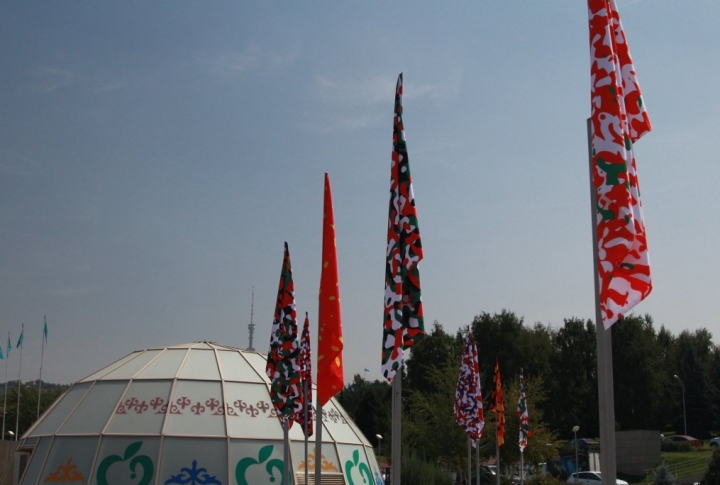 Основной частью фестиваля является Public art, или искусство в городской среде, которое ориентировано на неподготовленного зрителя и подразумевает взаимодействие объекта с городским пространством. ©Владимир Прокопенко