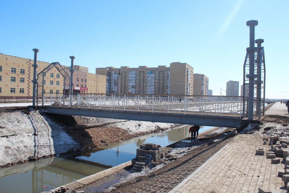 Мост через речку. Фото Ренат Ташкинбаев.