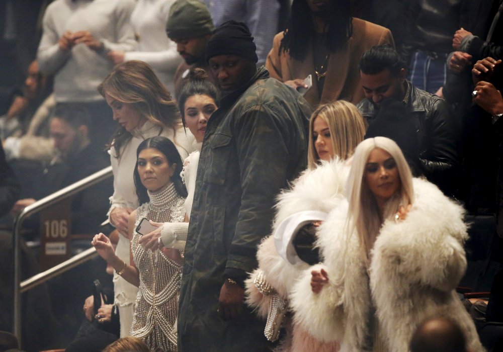 Презентация коллекции Канье Уэста Yeezy Season 3. ©REUTERS