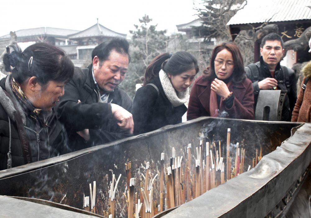 У Пагоды диких гусей. Роза Есенкулова ©