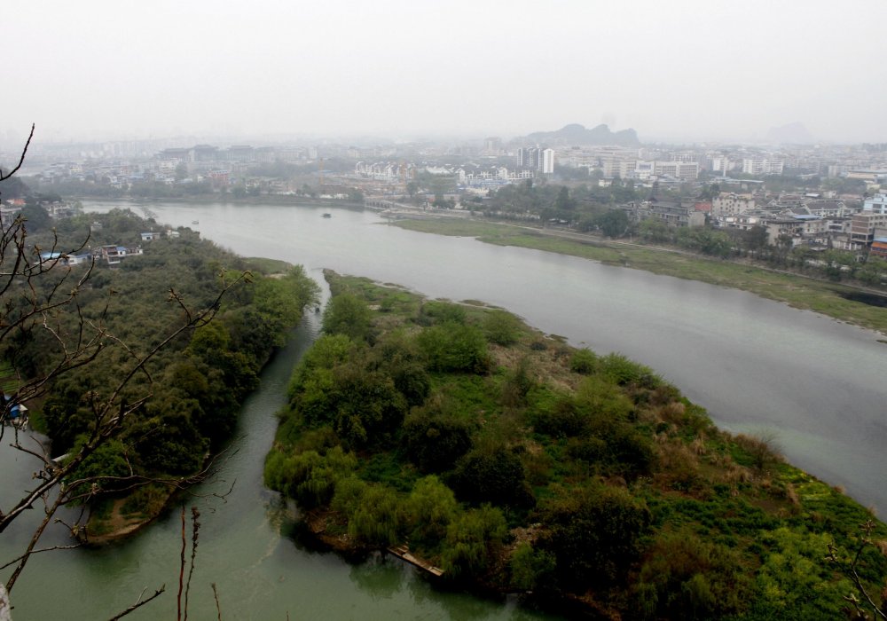 Река Ли в Гуйлине. Фото Роза Есенкулова ©