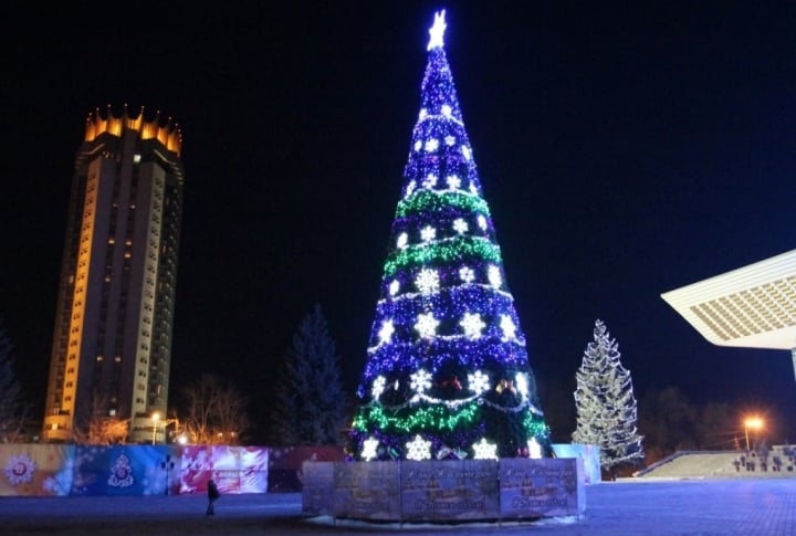 Алматы предновогодний. Фото ©Ярослав Радловский