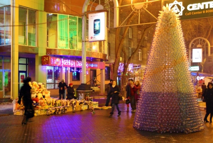 Алматы предновогодний. Фото ©Ярослав Радловский