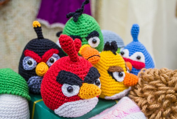 Angry Birds - куда же без них. Фото ©Ярослав Радловский