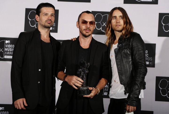 Группа Thirty Seconds To Mars. Фото ©REUTERS