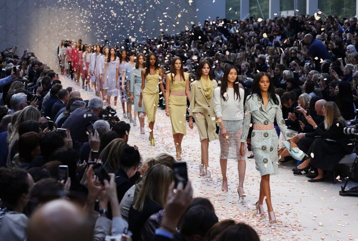Коллекция Burberry Prorsum. Неделя моды в Лондоне. Фото ©REUTERS
