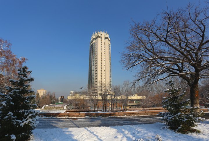 <i>Kazakhstan</i> hotel. ©Yaroslav Radlovsky