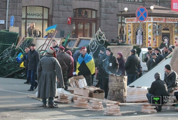 The police storm never took place.  ©Vladimir Prokopenko