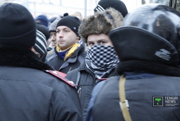 Maidan was besieged. ©Vladimir Prokopenko