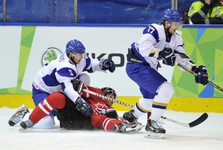 Final match Kazakhstan vs Canada at the Universiade.  Photo courtesy of the Universiade website