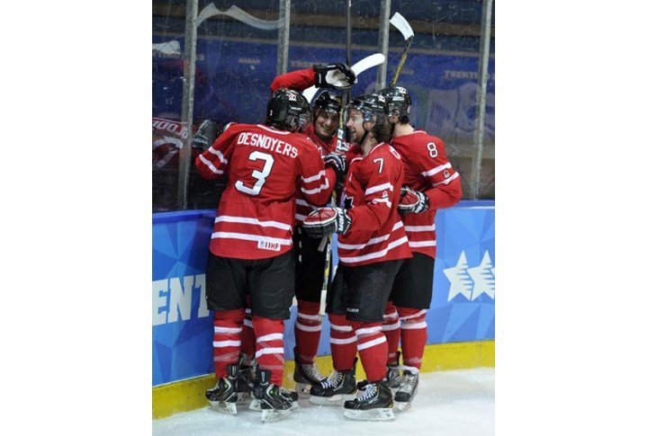 Final match Kazakhstan vs Canada at the Universiade.  Photo courtesy of the Universiade website