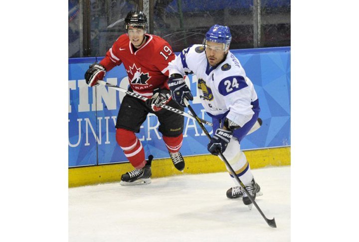 Final match Kazakhstan vs Canada at the Universiade.  Photo courtesy of the Universiade website