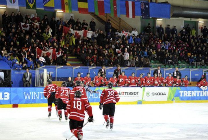 Final match Kazakhstan vs Canada at the Universiade.  Photo courtesy of the Universiade website