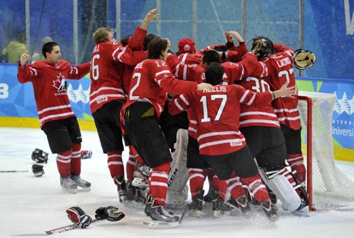 Final match Kazakhstan vs Canada at the Universiade.  Photo courtesy of the Universiade website