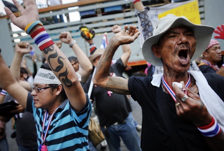 Anti-government protesters. ©Reuters