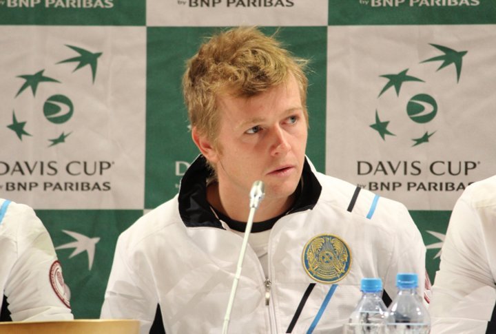 Kazakhstan tennis professional Andrei Golubev. ©Vesti.kz