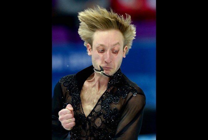 Russian figure-skater Evgeni Plushenko. ©getty images