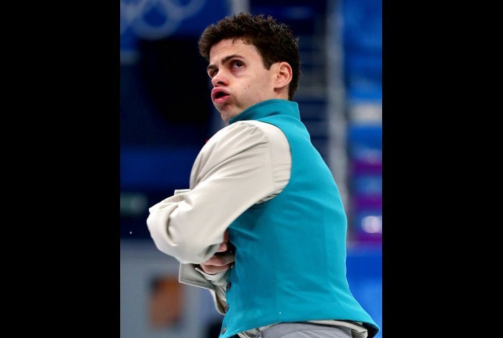 Figure-skater Javier Raya from Spain. ©getty images