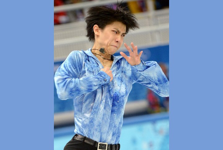 Japanese figure-skater Yuzuru Hanyu. ©getty images