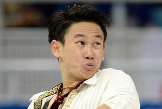 Kazakhstan figure-skater Denis Ten. ©getty images