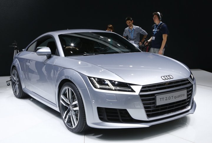 Audi TT 2.0 T quattro is a third generation TT sporty model. ©REUTERS