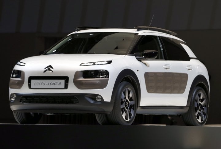 French Citroen C4 Cactus Aventure is a new interpretation of recently unveiled C4 Cactus. ©REUTERS