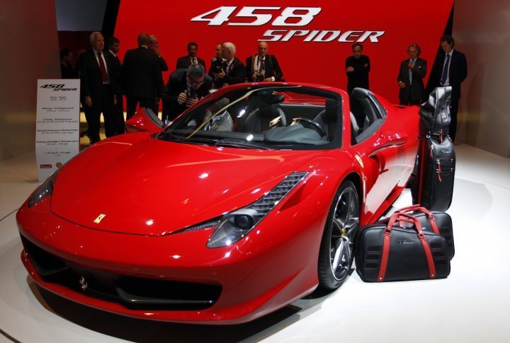 Italian Ferrari 458 Spider. ©REUTERS