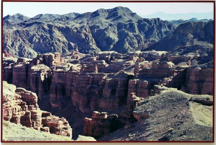 The Valley of Castles. Charyn National Park. Almaty oblast, in southern Kazakhstan.