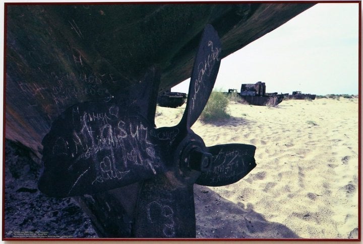 Eternal peace. Aral sea. Kyzylorda oblast, in southern Kazakhstan. 