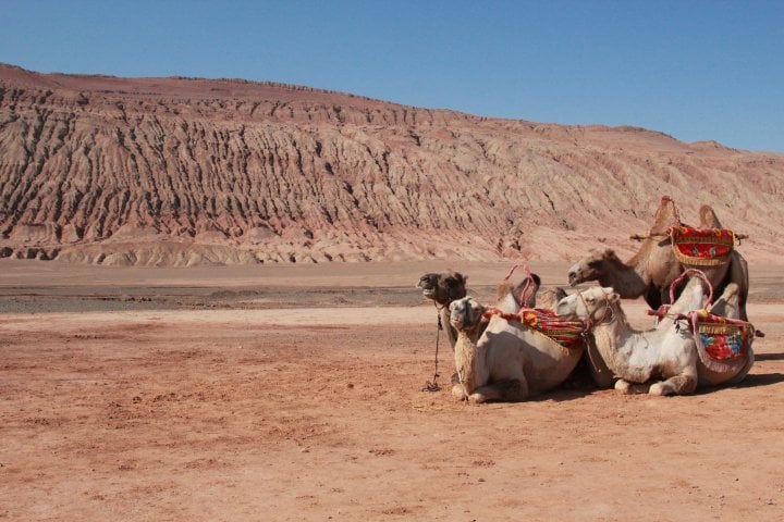 Fire Mountain close to Turpan ©Vladimir Prokopenko