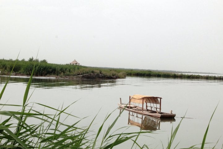 The surroundings felt especially enigmatic when the lake was topped by mist.  ©Vladimir Prokopenko