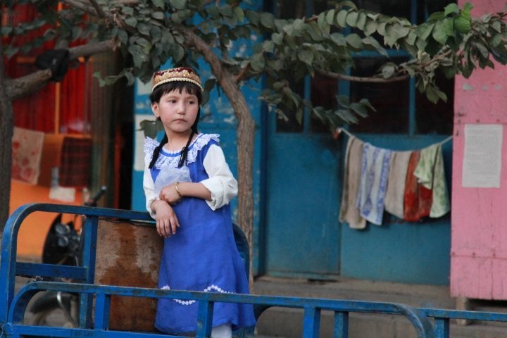 A girl in clothes characteristic for the region. ©Vladimir Prokopenko