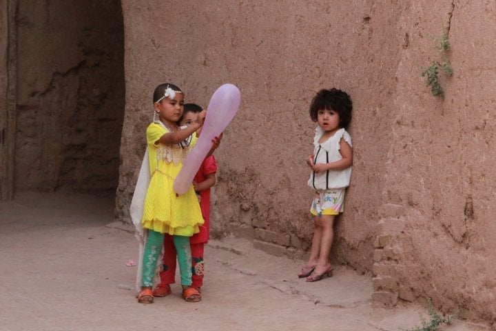 Children in the old city. ©Vladimir Prokopenko