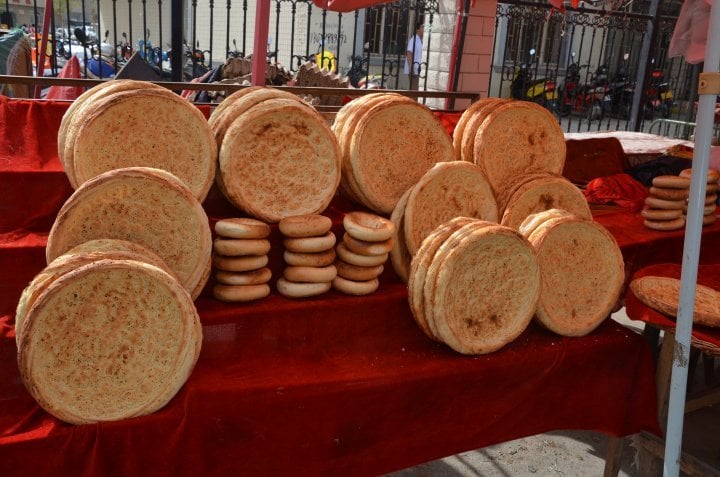 Traditional bread. ©Dzhaliya Dzhaidakpayeva