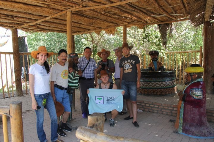 Members of the expedition "Following Shoqan Walikhanov's Caravan Route". ©Ordenbek Mazbayev