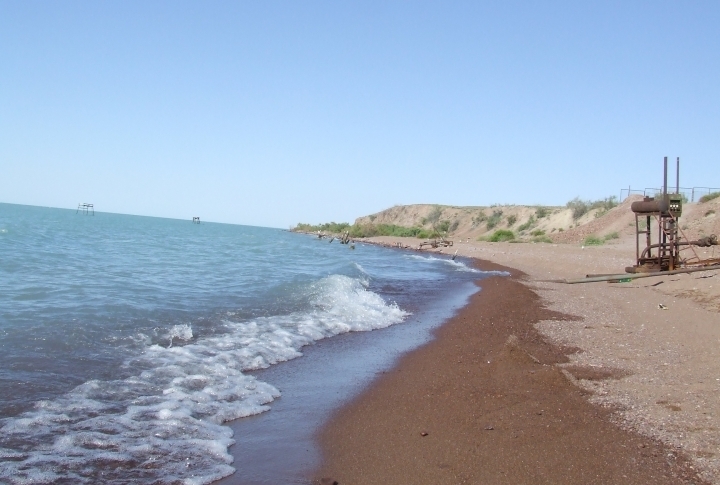 Balkhash lake. ©Roza Yessenkulova 