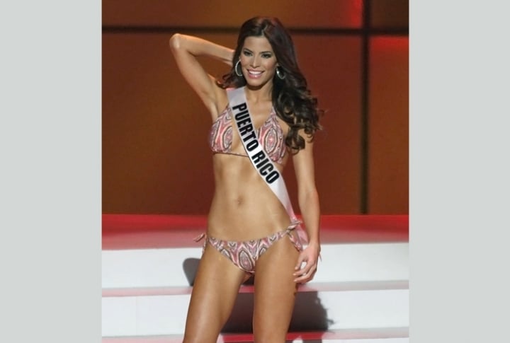 Miss Puerto Rico 2011 Viviana Ortiz poses in her swimsuit during the Miss Universe preliminary competition in Sao Paulo September 8, 2011. The contestants are in Sao Paulo for the 2011 Miss Universe pageant which will be held on September 12. ©REUTERS/Nacho Doce