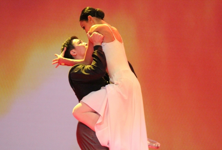 Performance of opera and ballet artists. Fragment from Red Giselle ballet. <br>Photo by Aizhan Tugelbayeva©