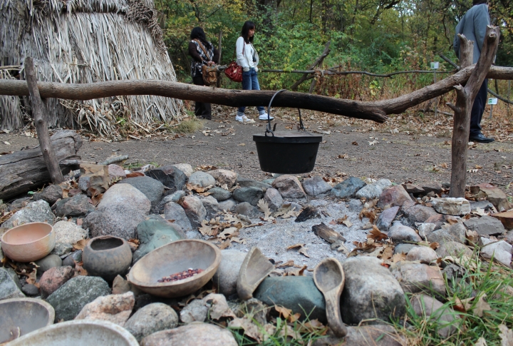 Families used stone, bone, wood tools