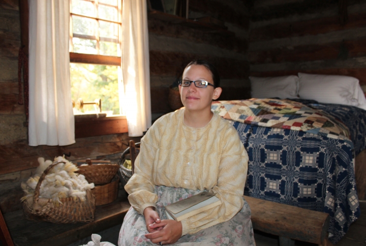 Women engaged in spinning  