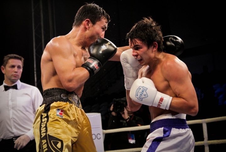 Kanat Islam vs Aleksander Ivanov. Photo by Danial Okassov/Tengrinews©