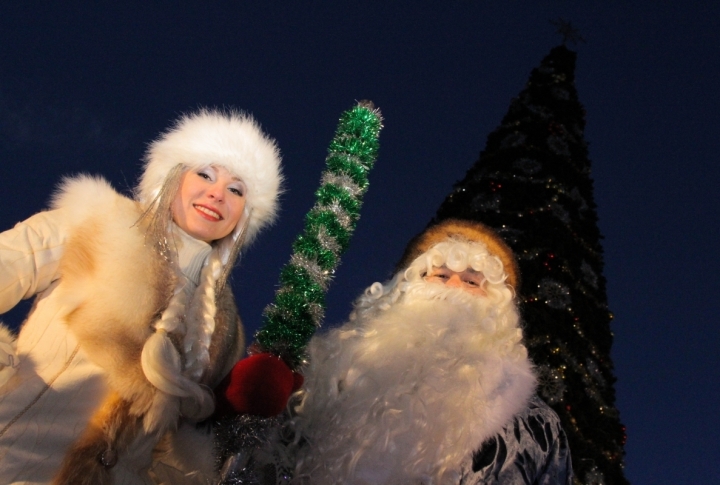 Astana at New Year's Eve. Photo by  Danial Okassov©