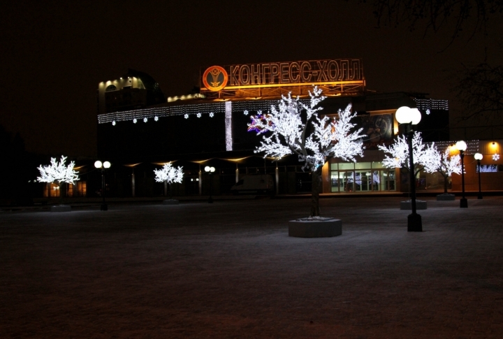 Astana at New Year's Eve. Photo by  Danial Okassov©